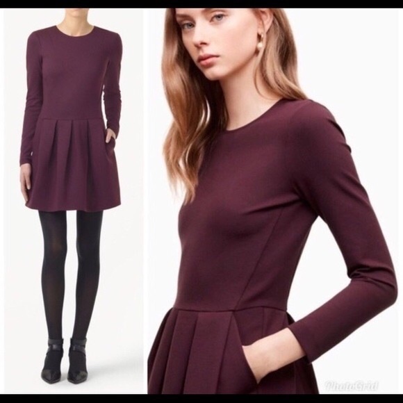 *NWT* Aritzia Talula Long Sleeved Dress - Picture 3 of 6